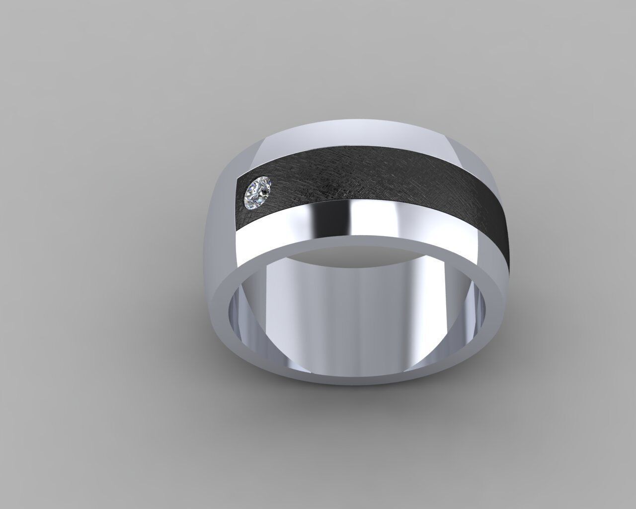 Men Ring 3D print model_8