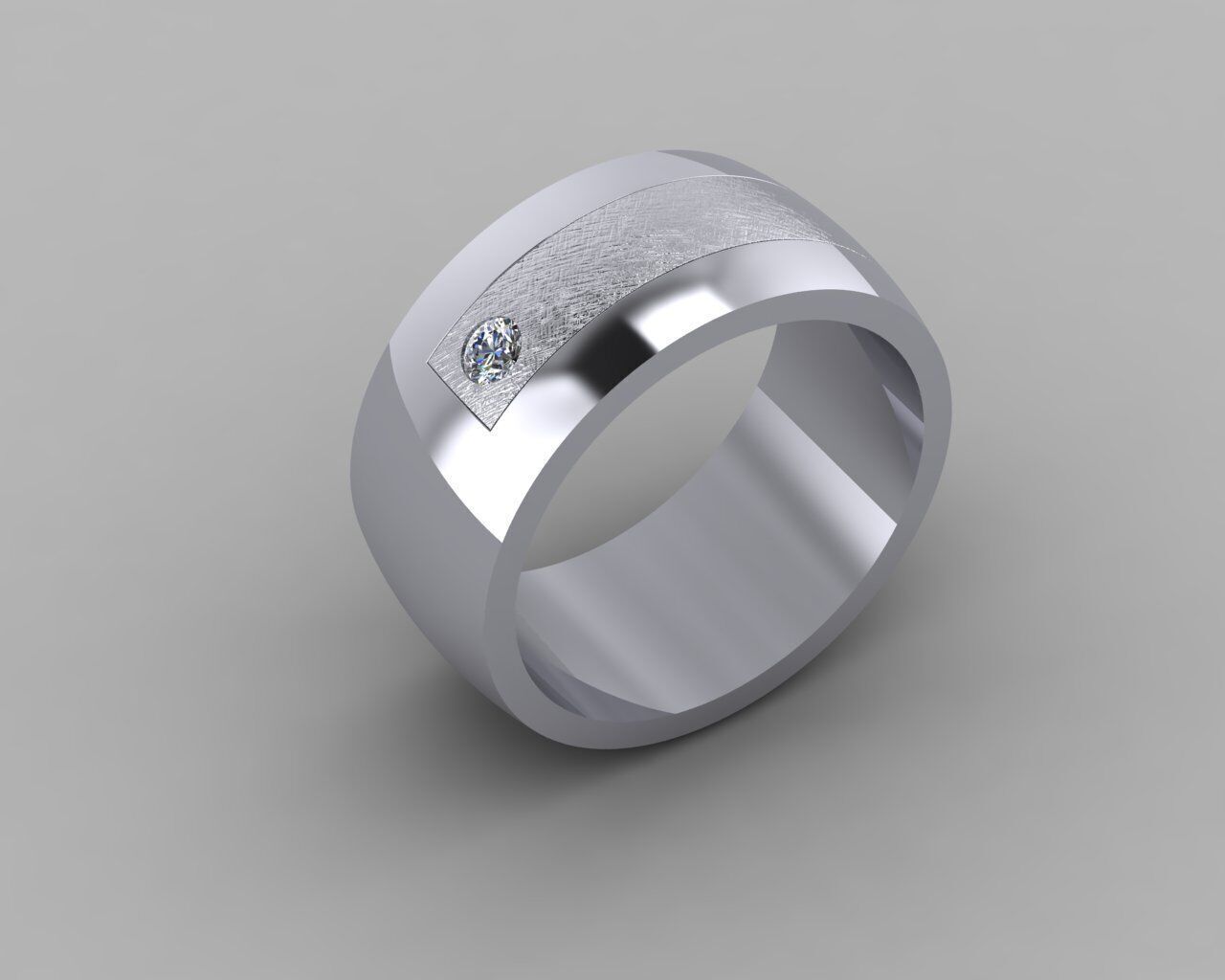 Men Ring 3D print model_16