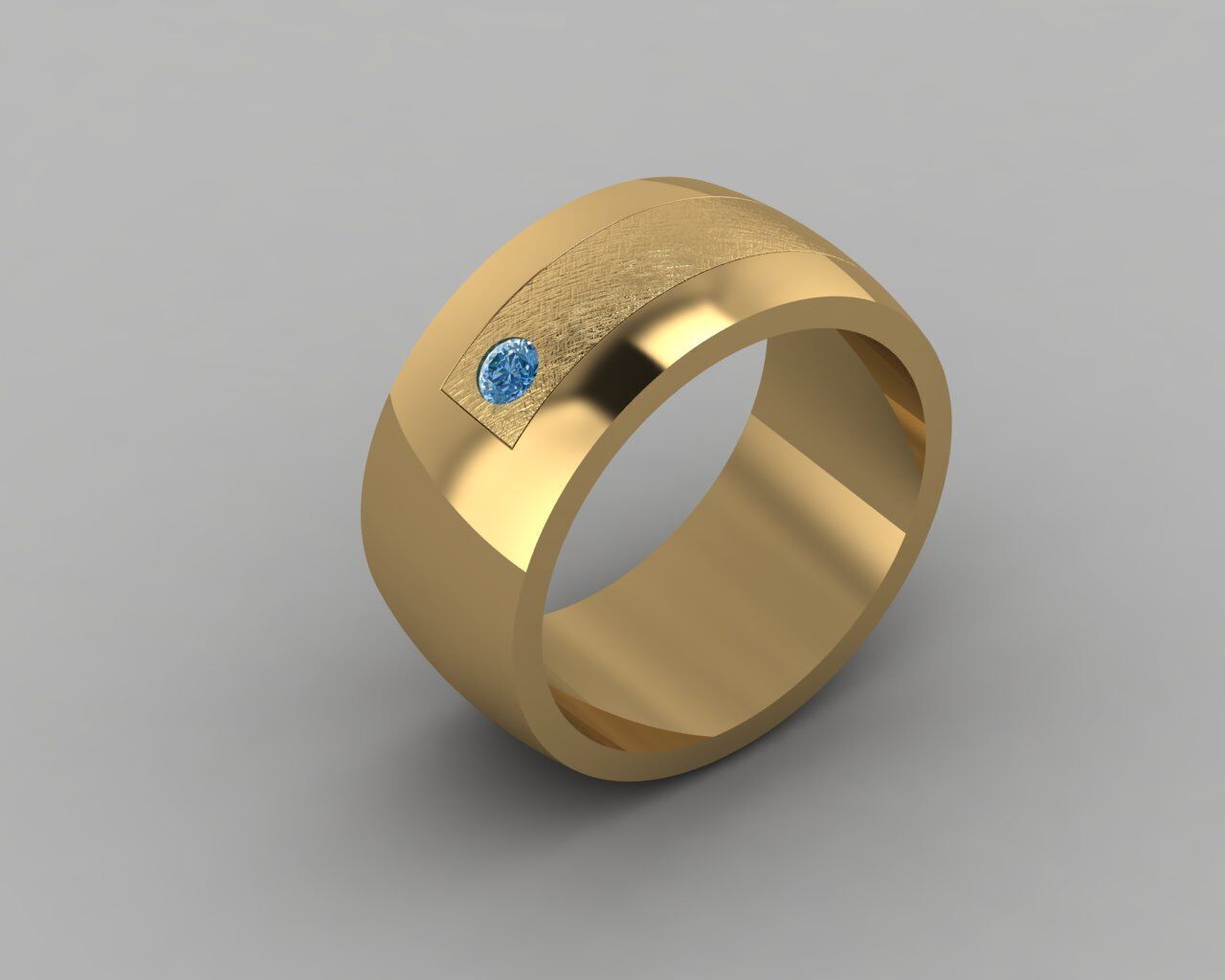 Men Ring 3D print model_27