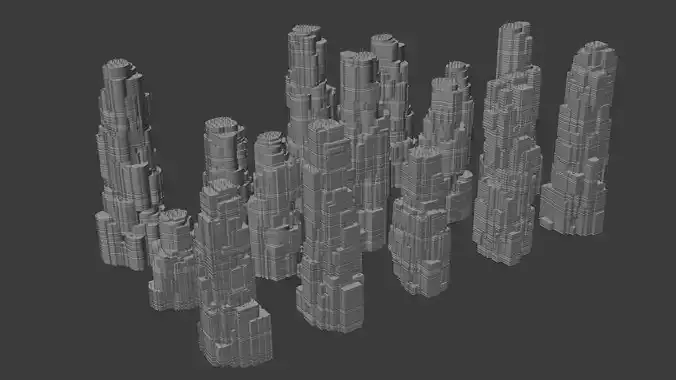 Buildings Asset - All Shapes