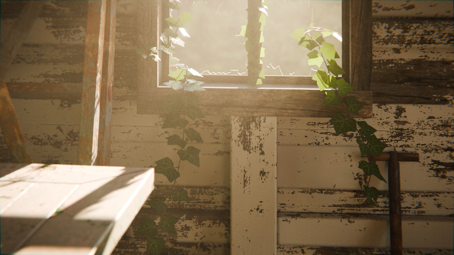 Old Tool Shed 3d Scene 3D model_5