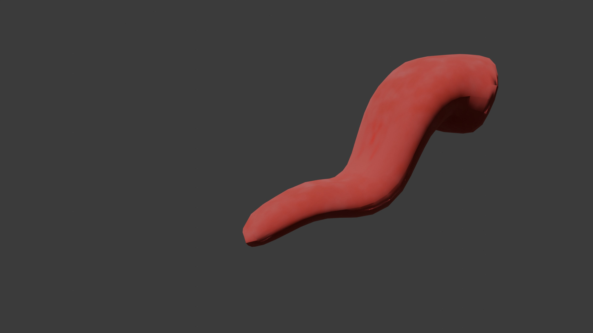 Komodo Dragon Low-poly 3D model_14