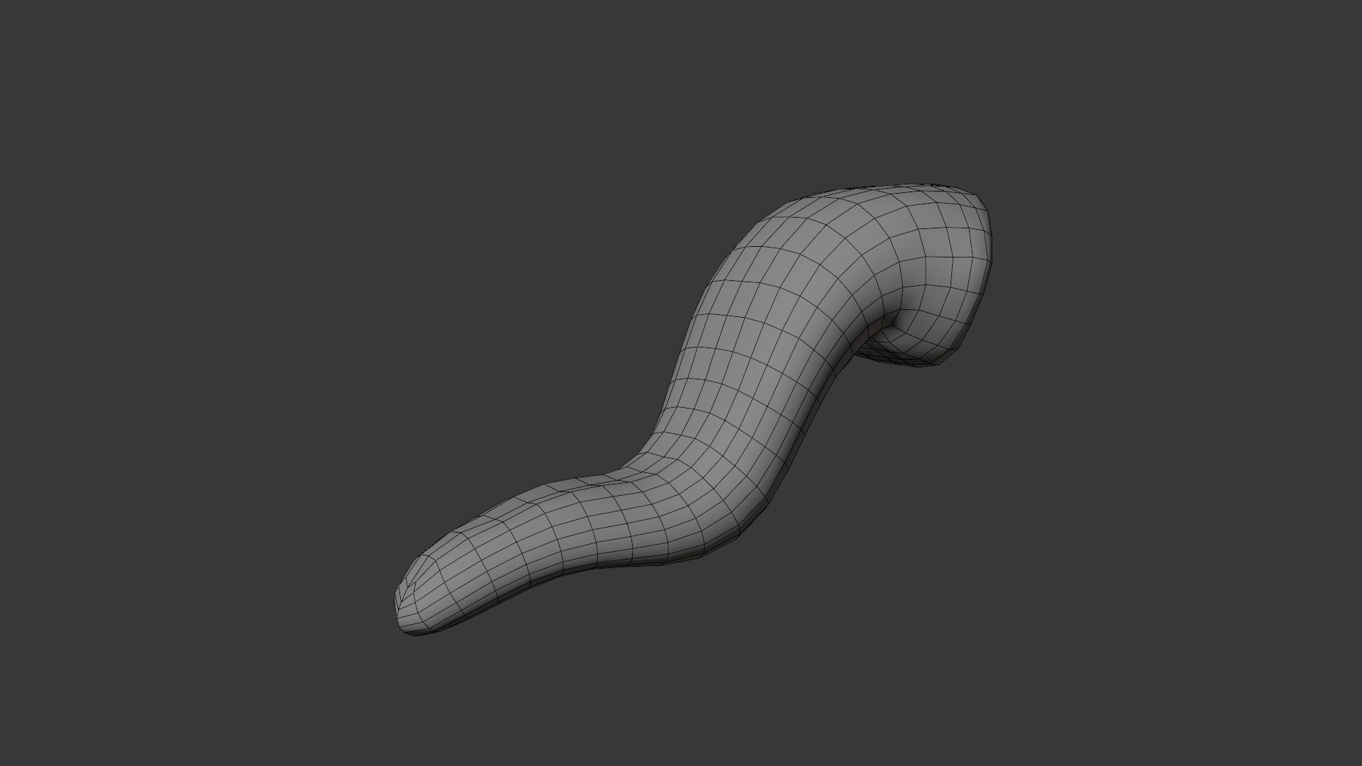 Komodo Dragon Low-poly 3D model_25