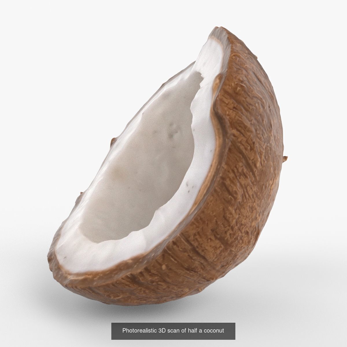 Photorealistic 3D scanning of halves of different fruits 3D Model Collection_2