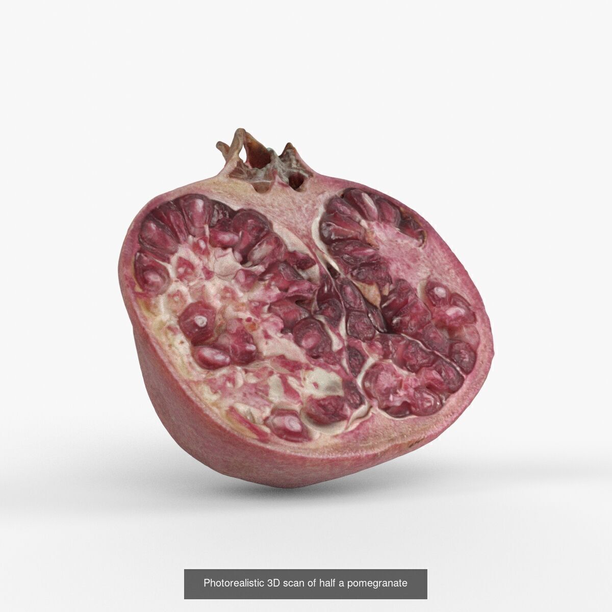 Photorealistic 3D scanning of halves of different fruits 3D Model Collection_1