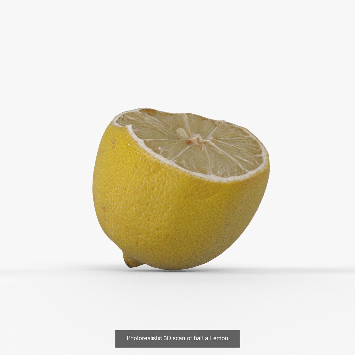 Photorealistic 3D scanning of halves of different fruits 3D Model Collection_6