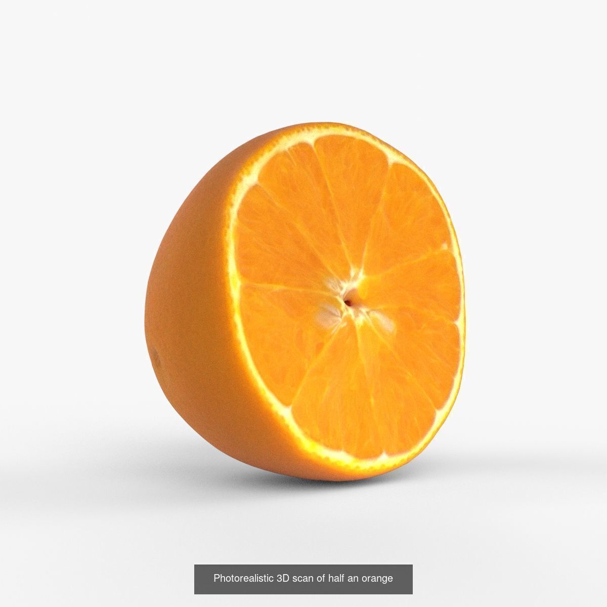 Photorealistic 3D scanning of halves of different fruits 3D Model Collection_5