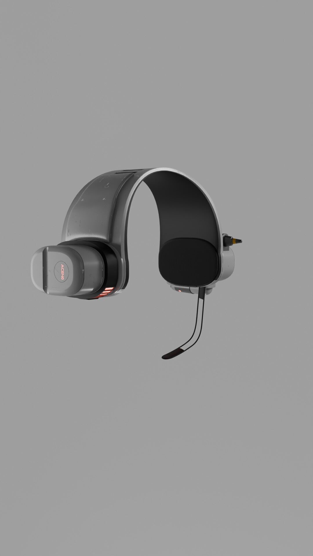 Scifi Headset 3D model_3