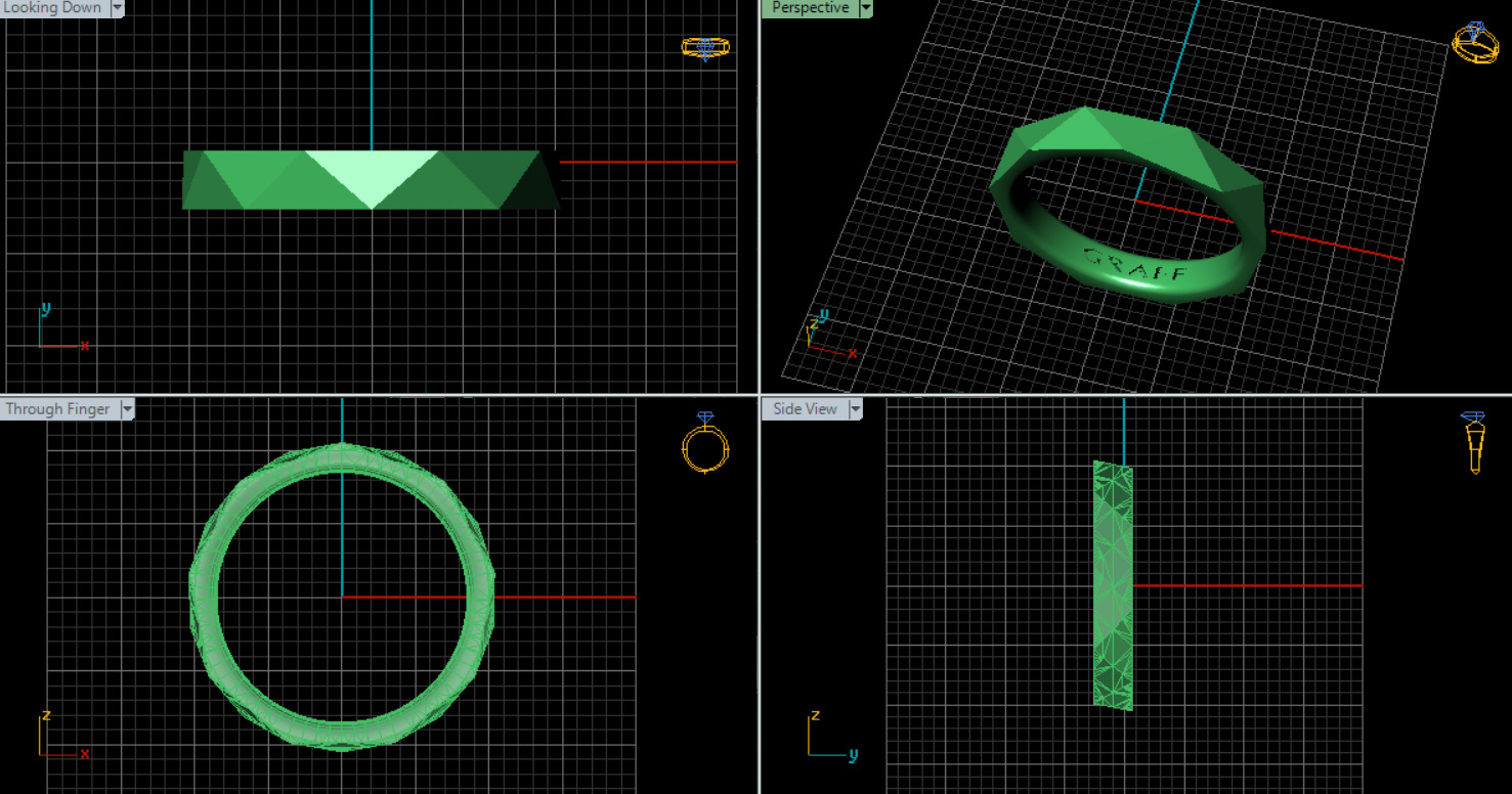 Ring Graff 3D print model_8