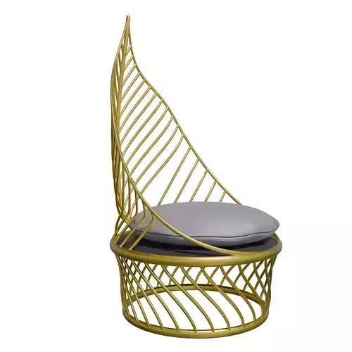 Leaf-shaped chair-Outdoor chair-Chair for decoration