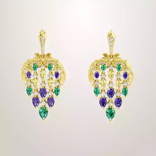 Magerit presents Eternal Collection Earring Juliet 3D print model