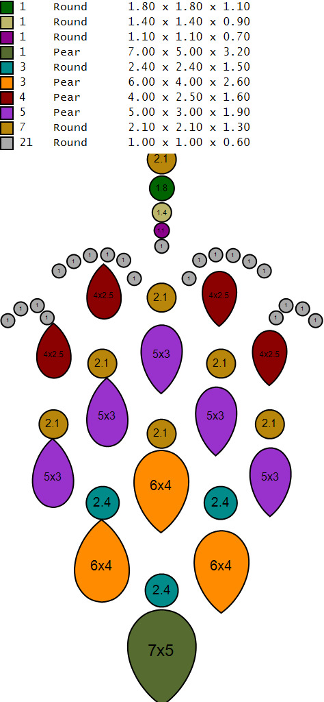 Magerit presents Eternal Collection Earring Juliet 3D print model_8