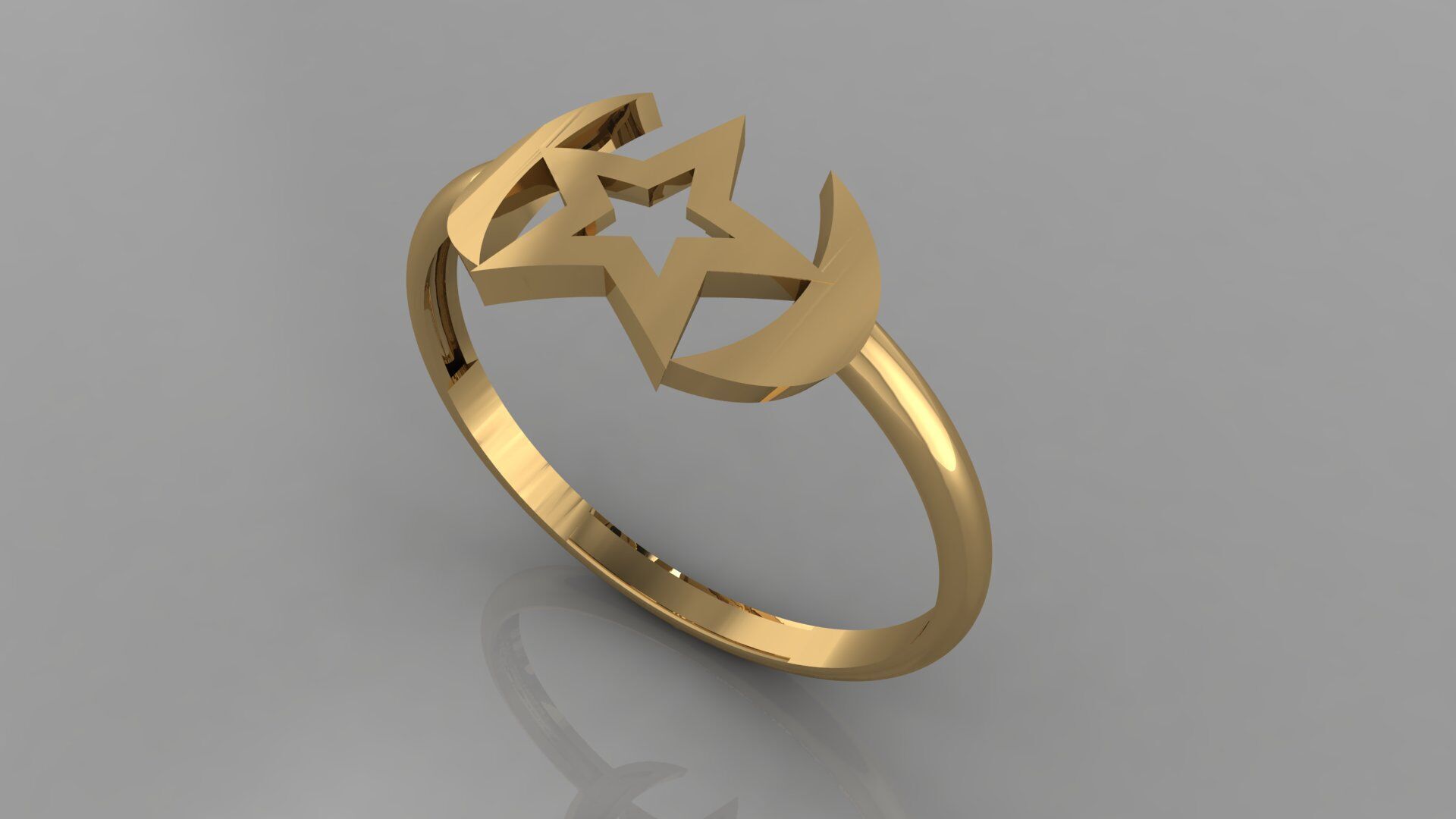 50-Piece Minimalist Ring Set 3D print model_45