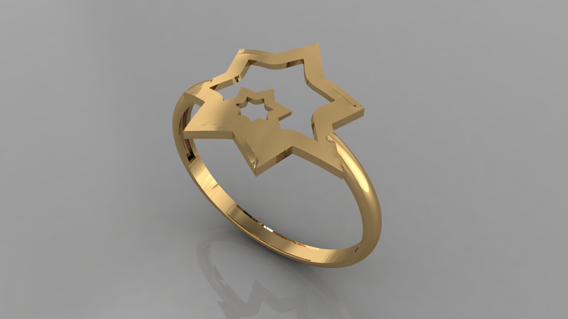 50-Piece Minimalist Ring Set 3D print model_24