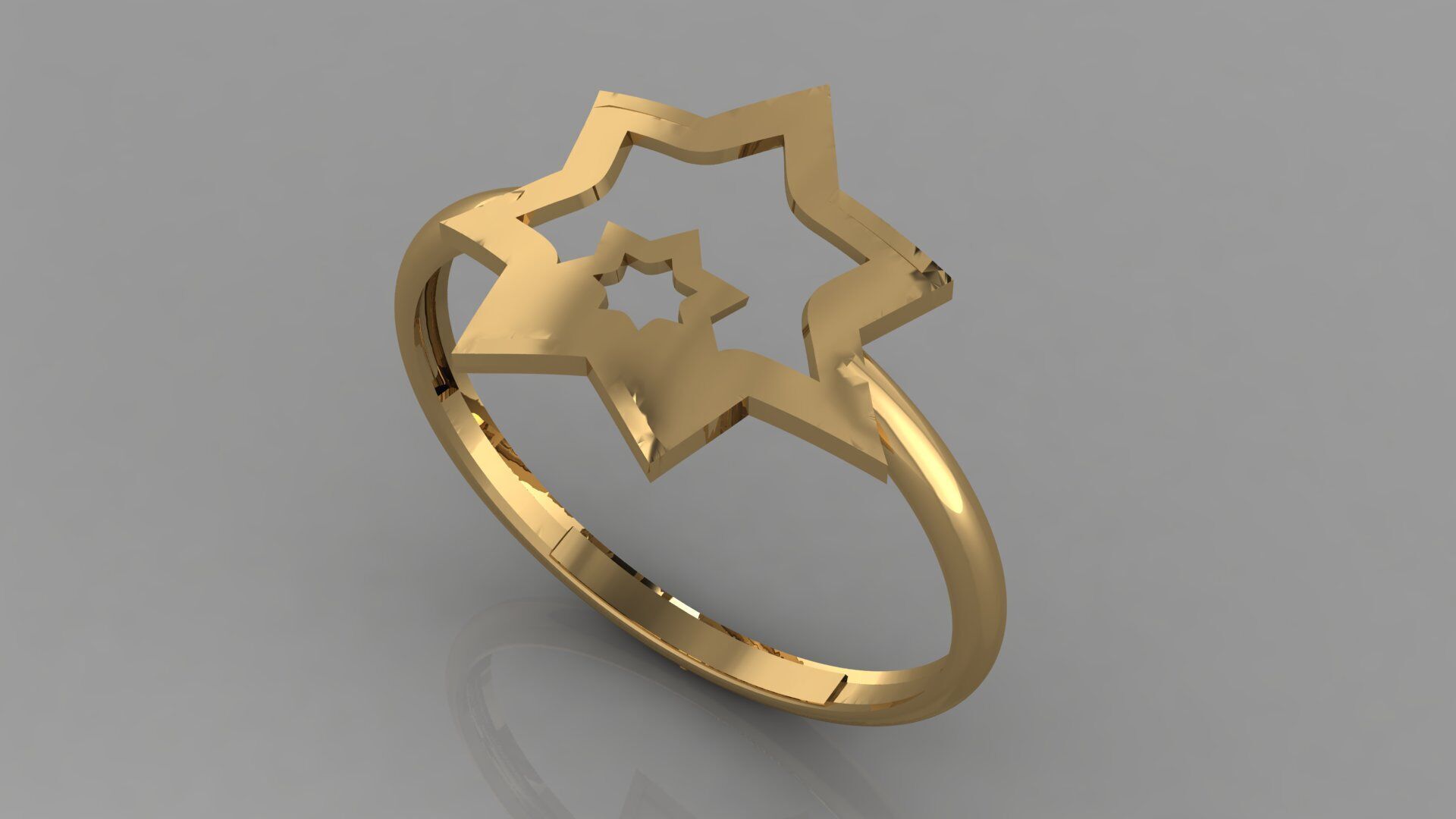 50-Piece Minimalist Ring Set 3D print model_14