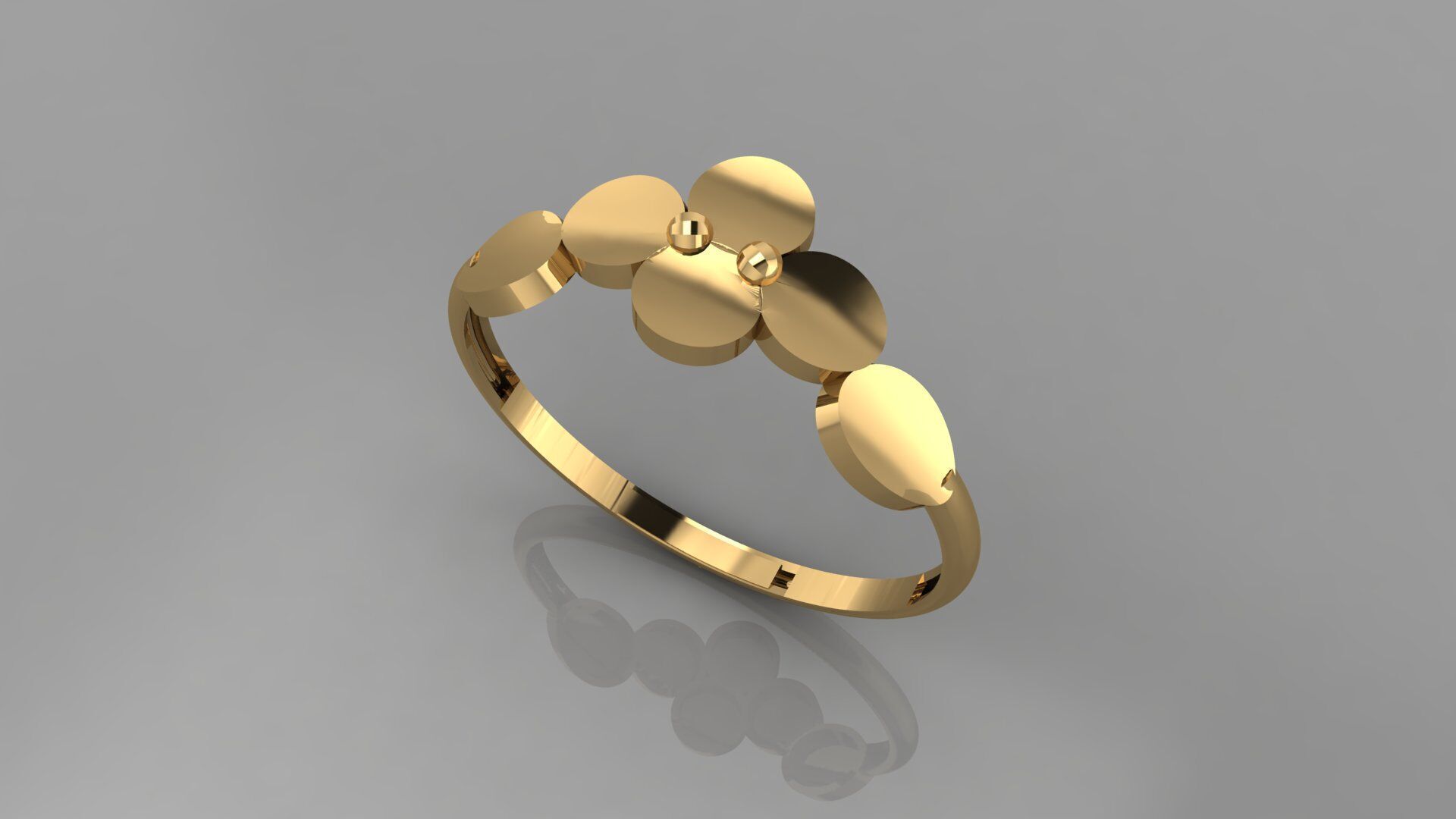 50-Piece Minimalist Ring Set 3D print model_17
