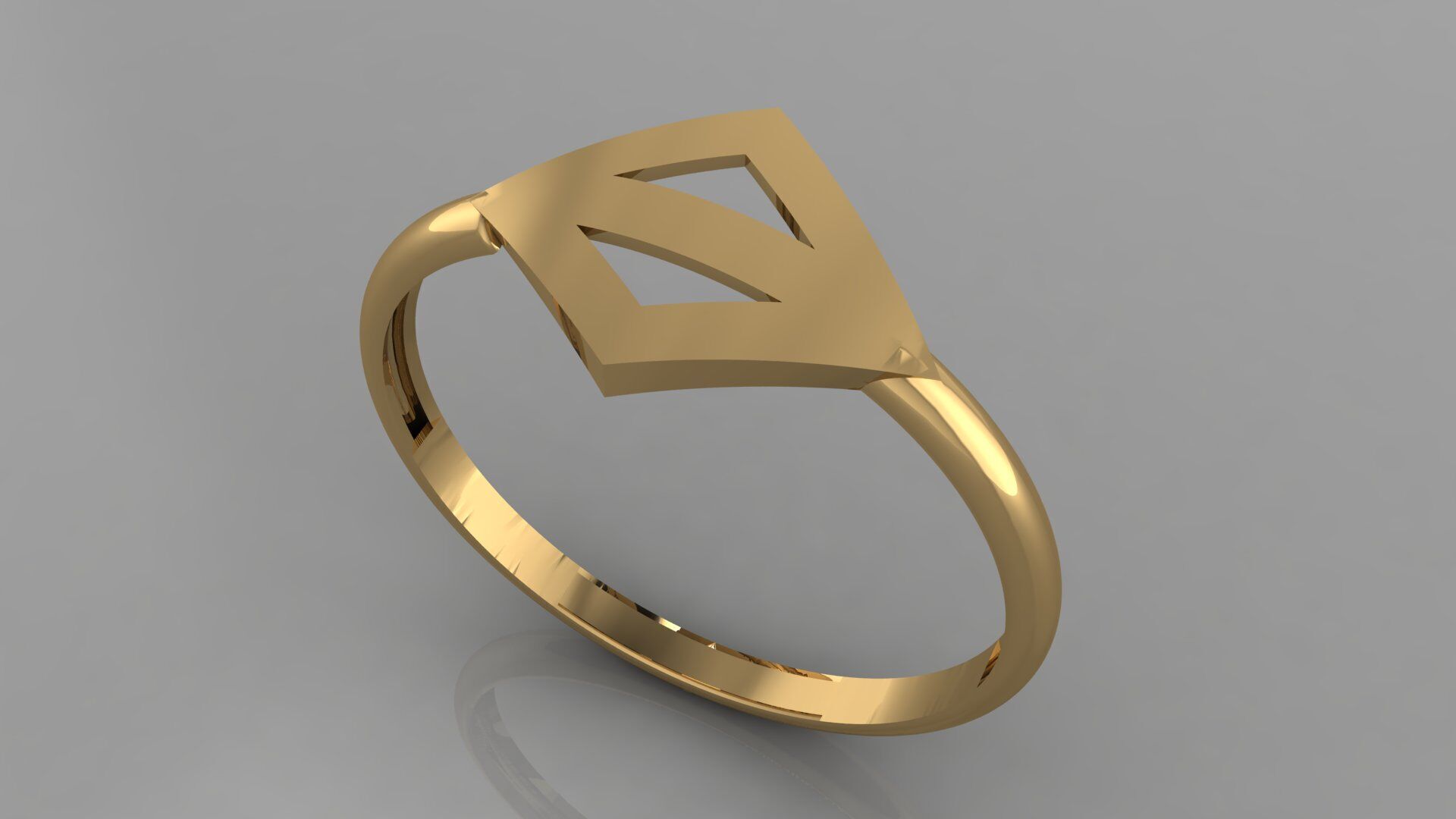 50-Piece Minimalist Ring Set 3D print model_46
