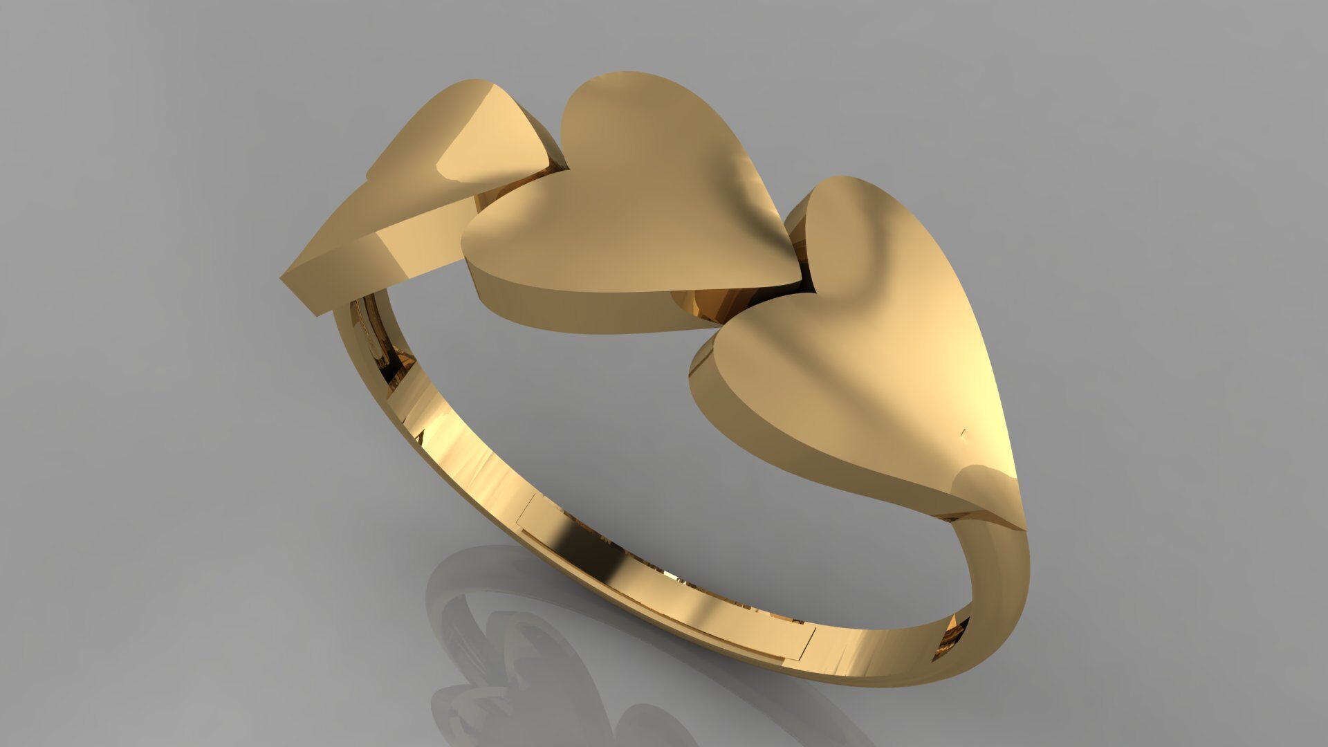 50-Piece Minimalist Ring Set 3D print model_23