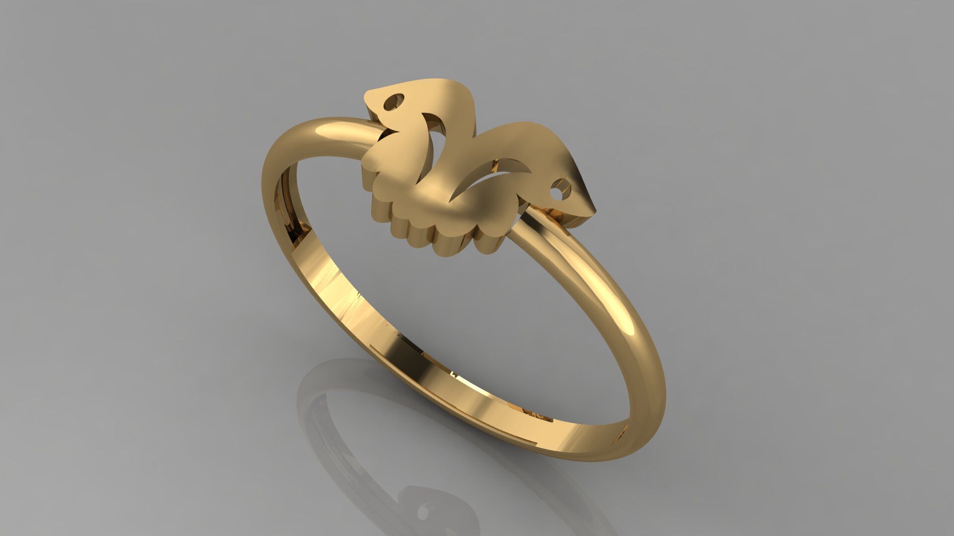 50-Piece Minimalist Ring Set 3D print model_49
