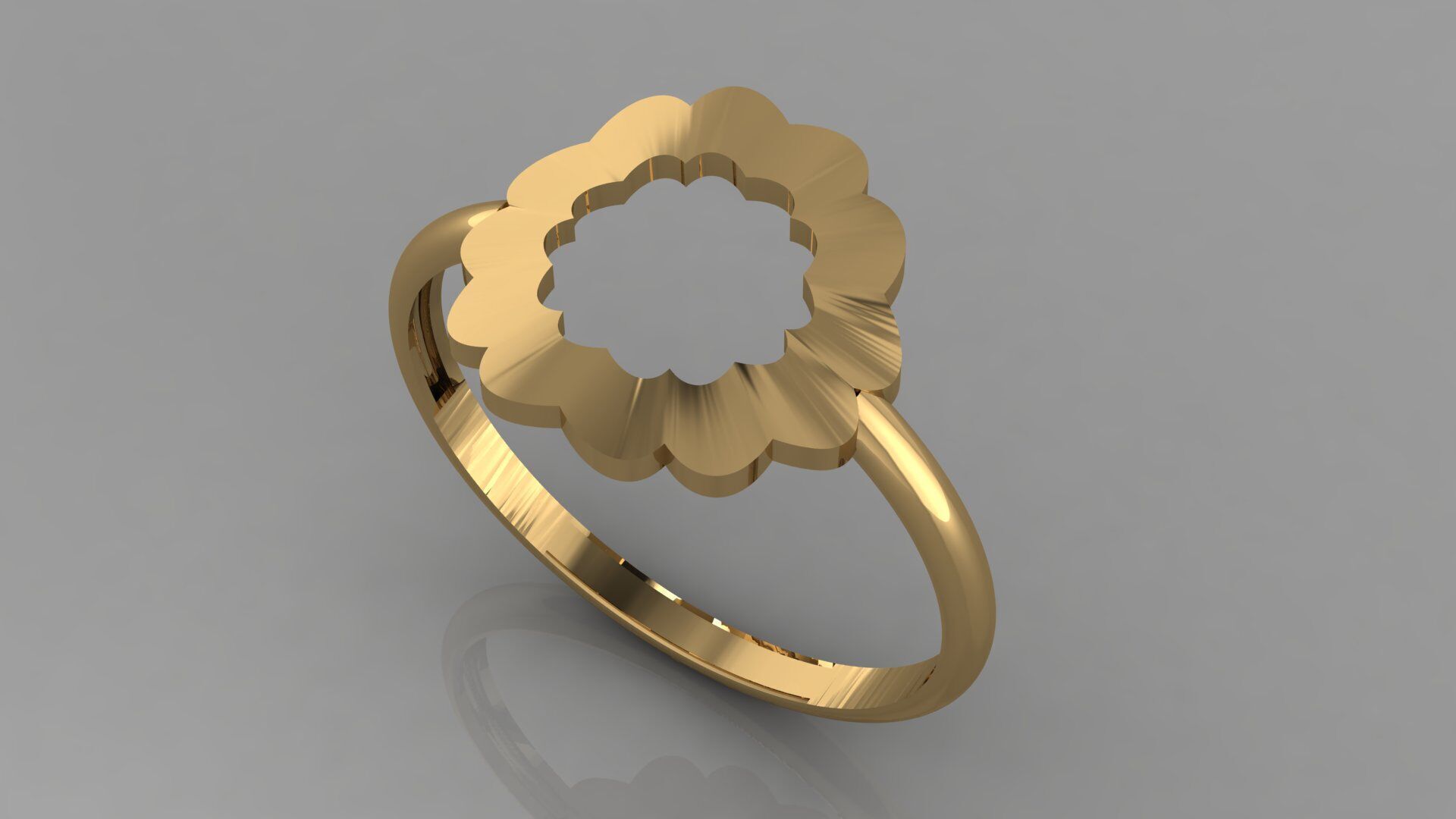 50-Piece Minimalist Ring Set 3D print model_47