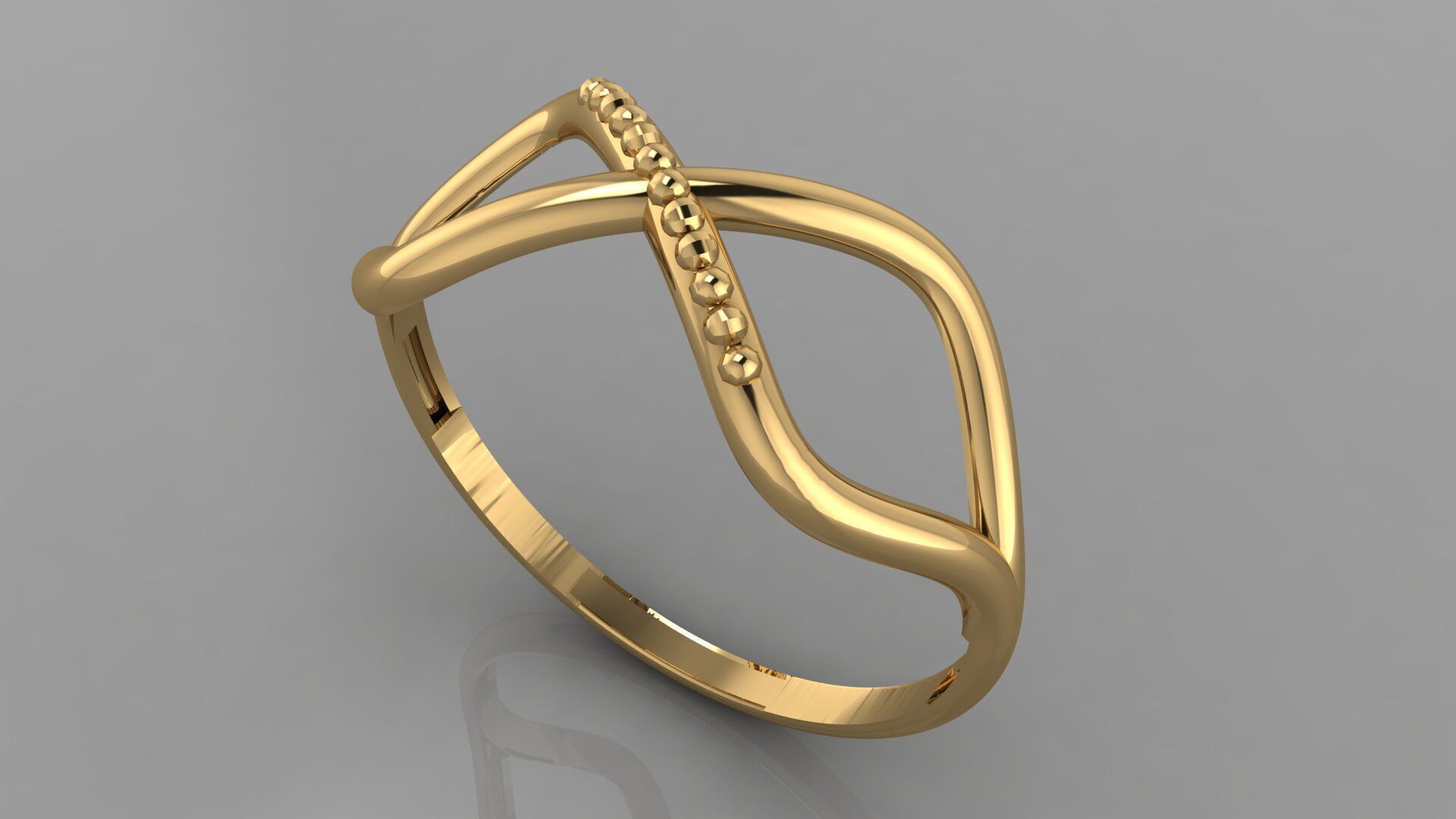 50-Piece Minimalist Ring Set 3D print model_22