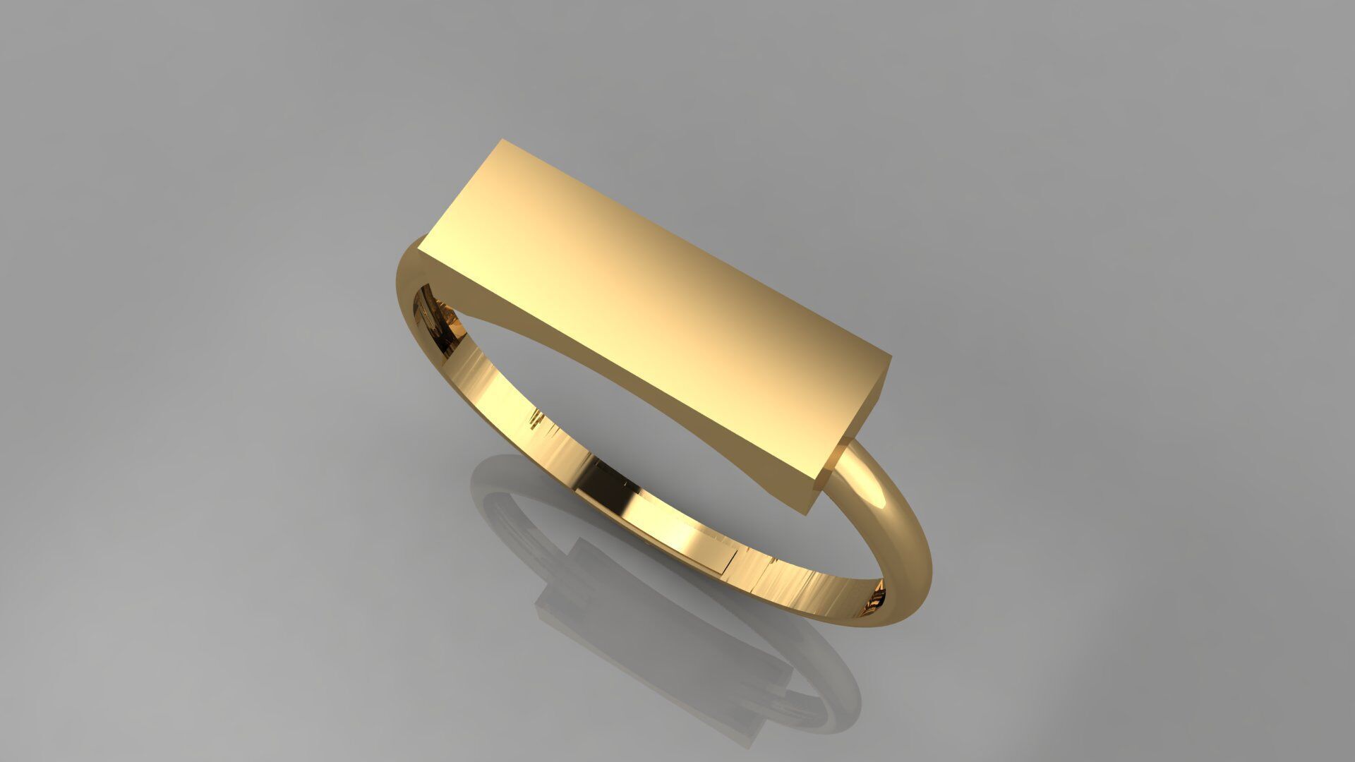 50-Piece Minimalist Ring Set 3D print model_16