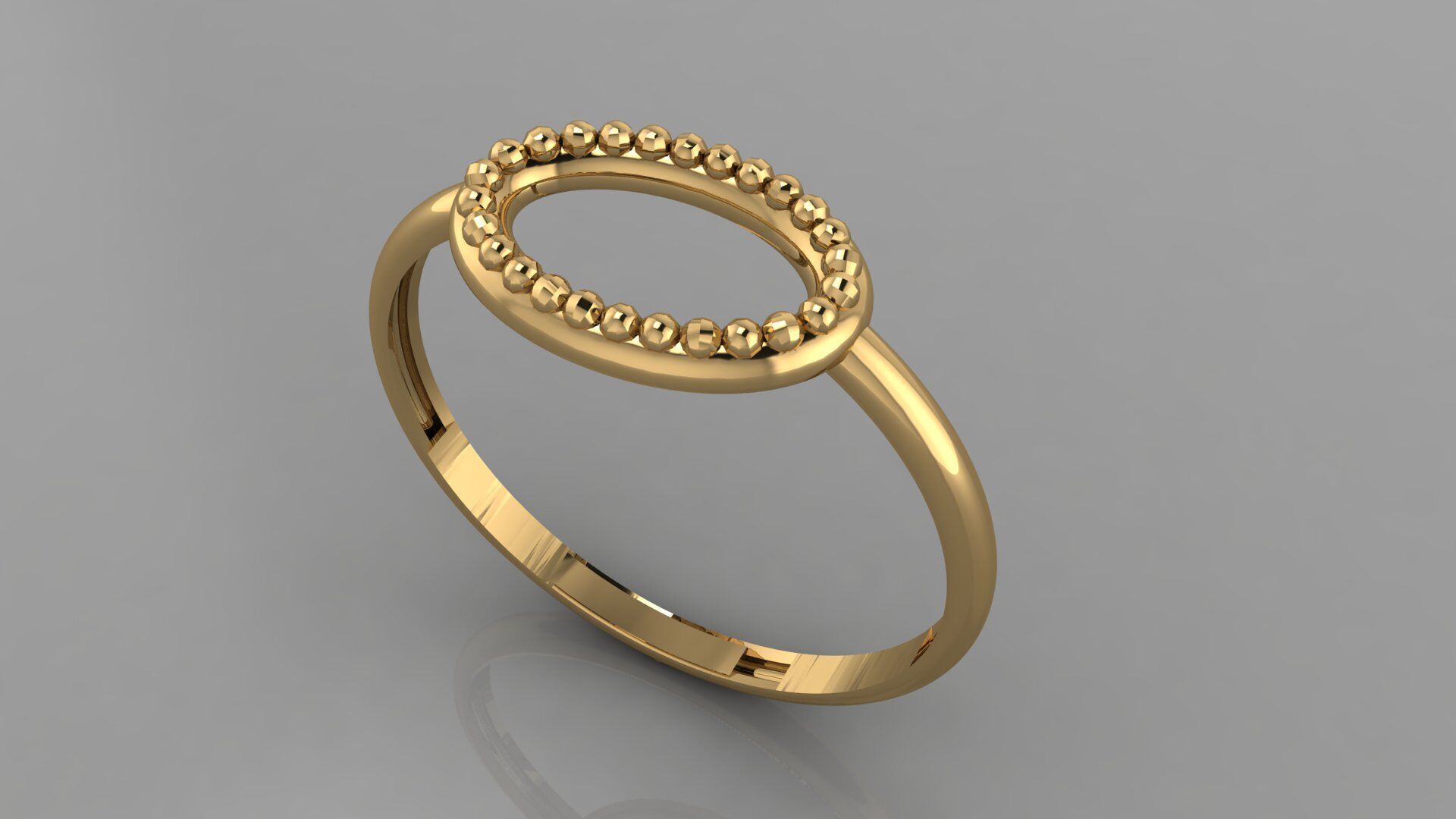 50-Piece Minimalist Ring Set 3D print model_33