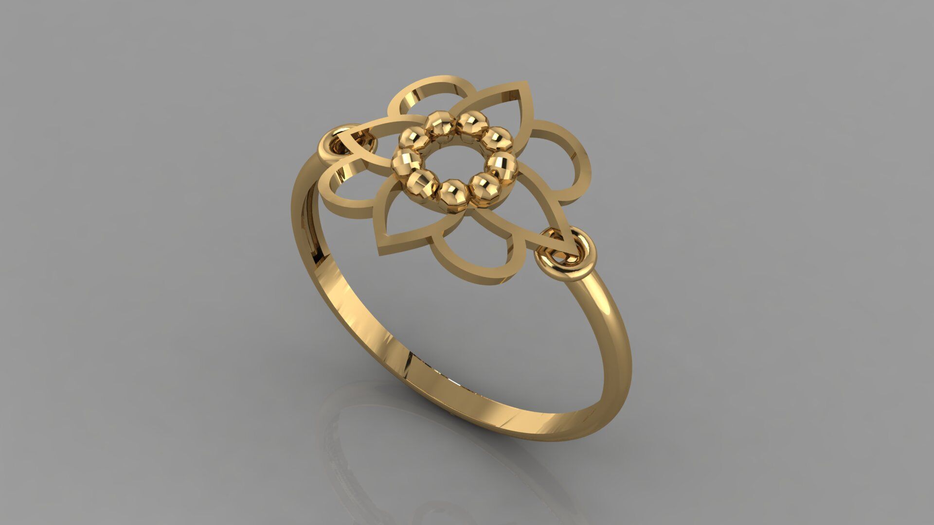 50-Piece Minimalist Ring Set 3D print model_25