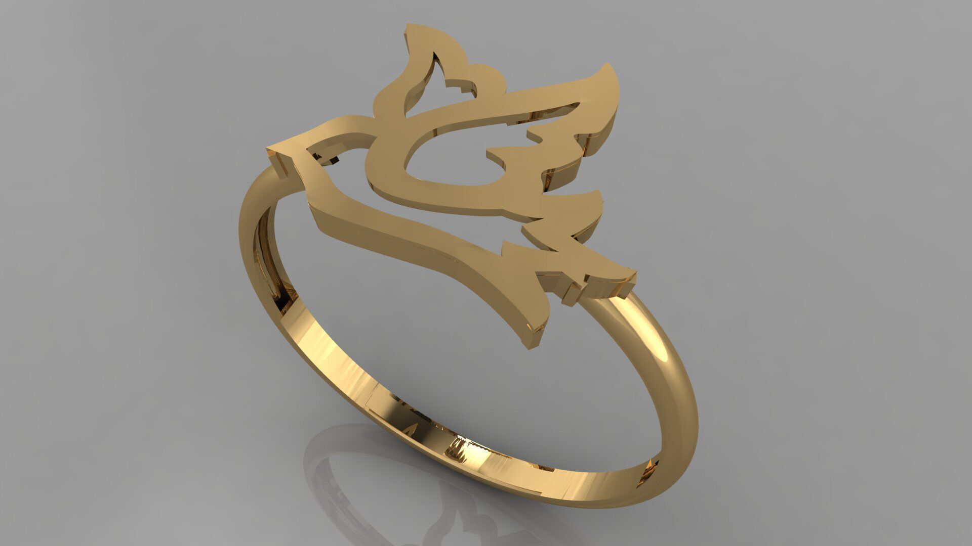 50-Piece Minimalist Ring Set 3D print model_26