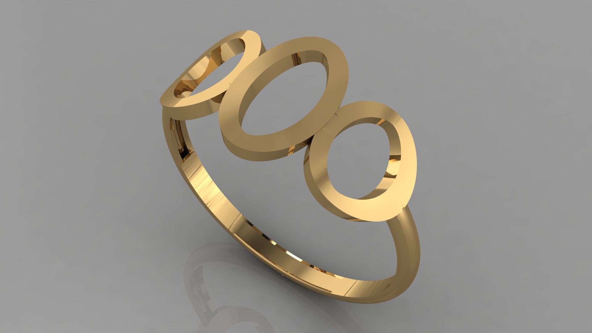 50-Piece Minimalist Ring Set 3D print model_51
