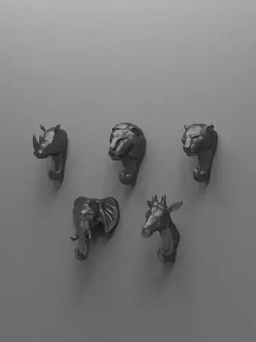 Safari Collection Wall Hooks