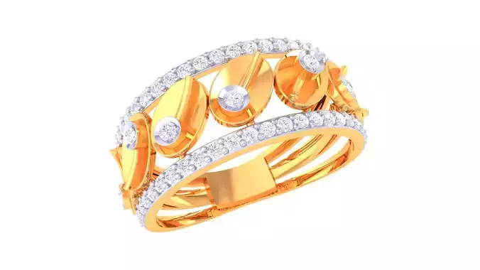 Women Ring  Render 3dm STL OBJ FBX Details