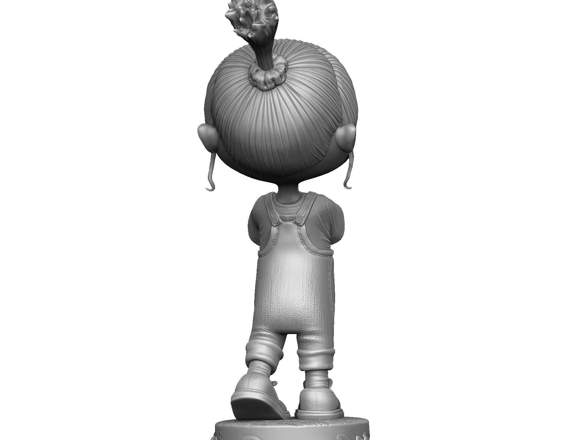 Agnes from the cartoon Despicable Me for 3D printing STL 3D print model_22