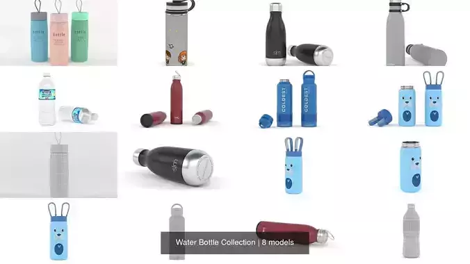 Water Bottle Collection 