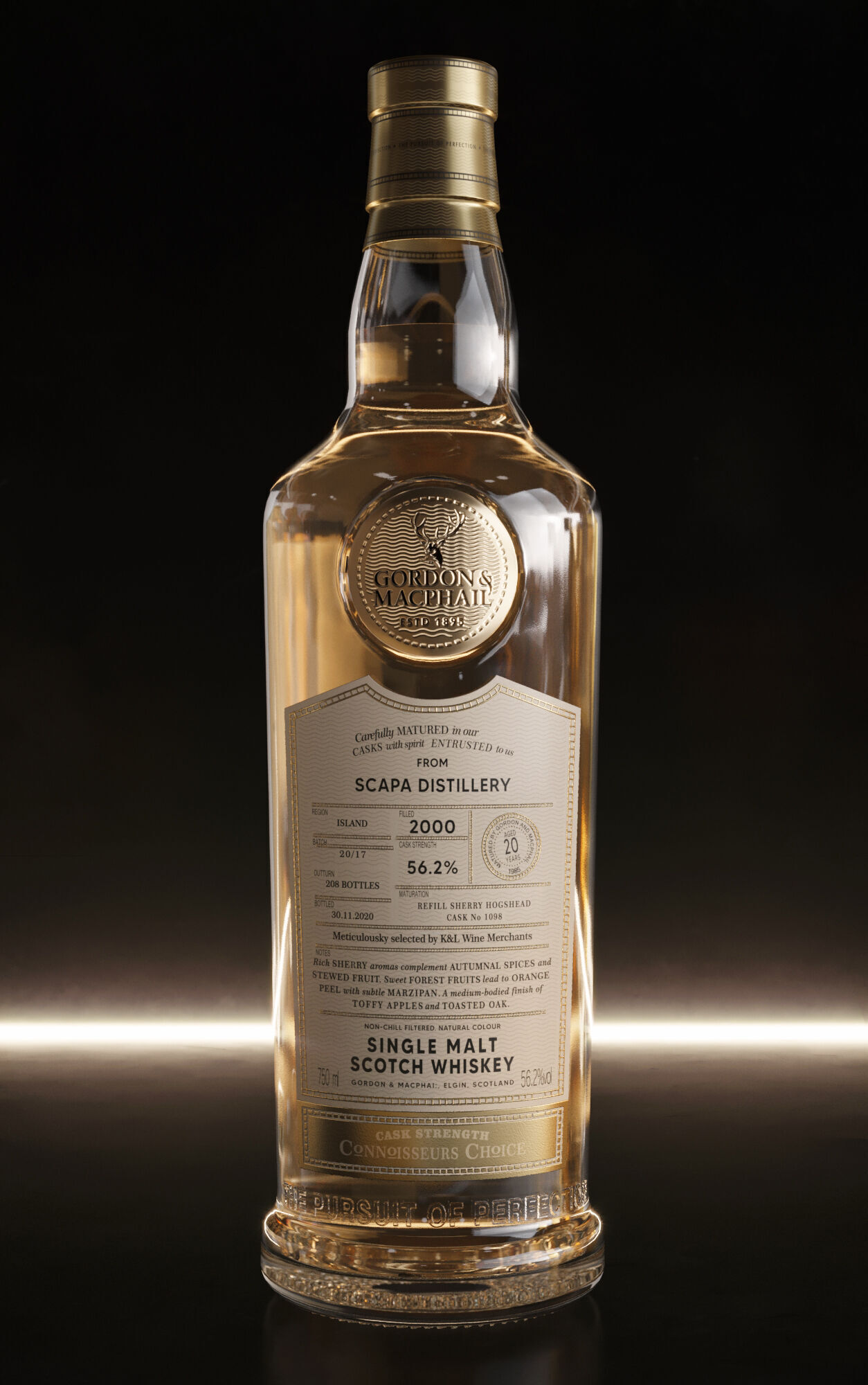 Bar Set 2 liquor bottles  3D model_17