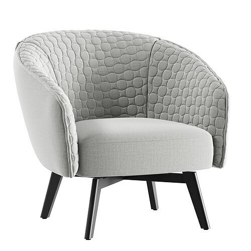 Bonaldo Bruno Armchair 3D model