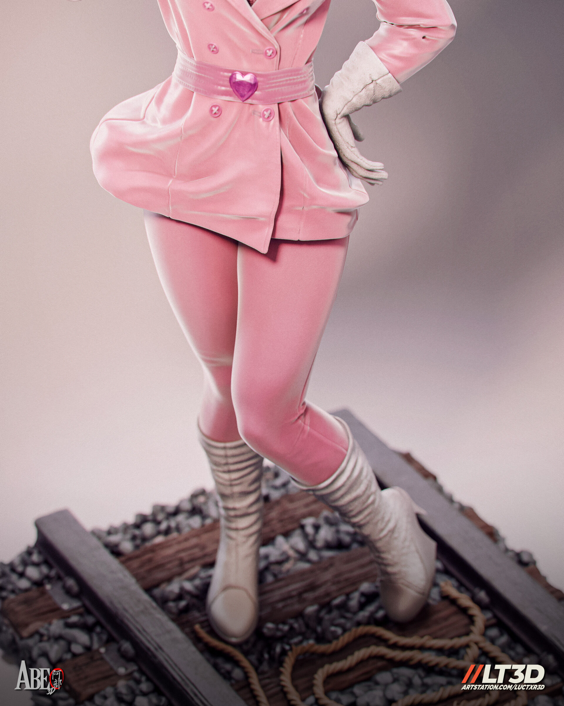 Penelope Pitstop 3D print model_11