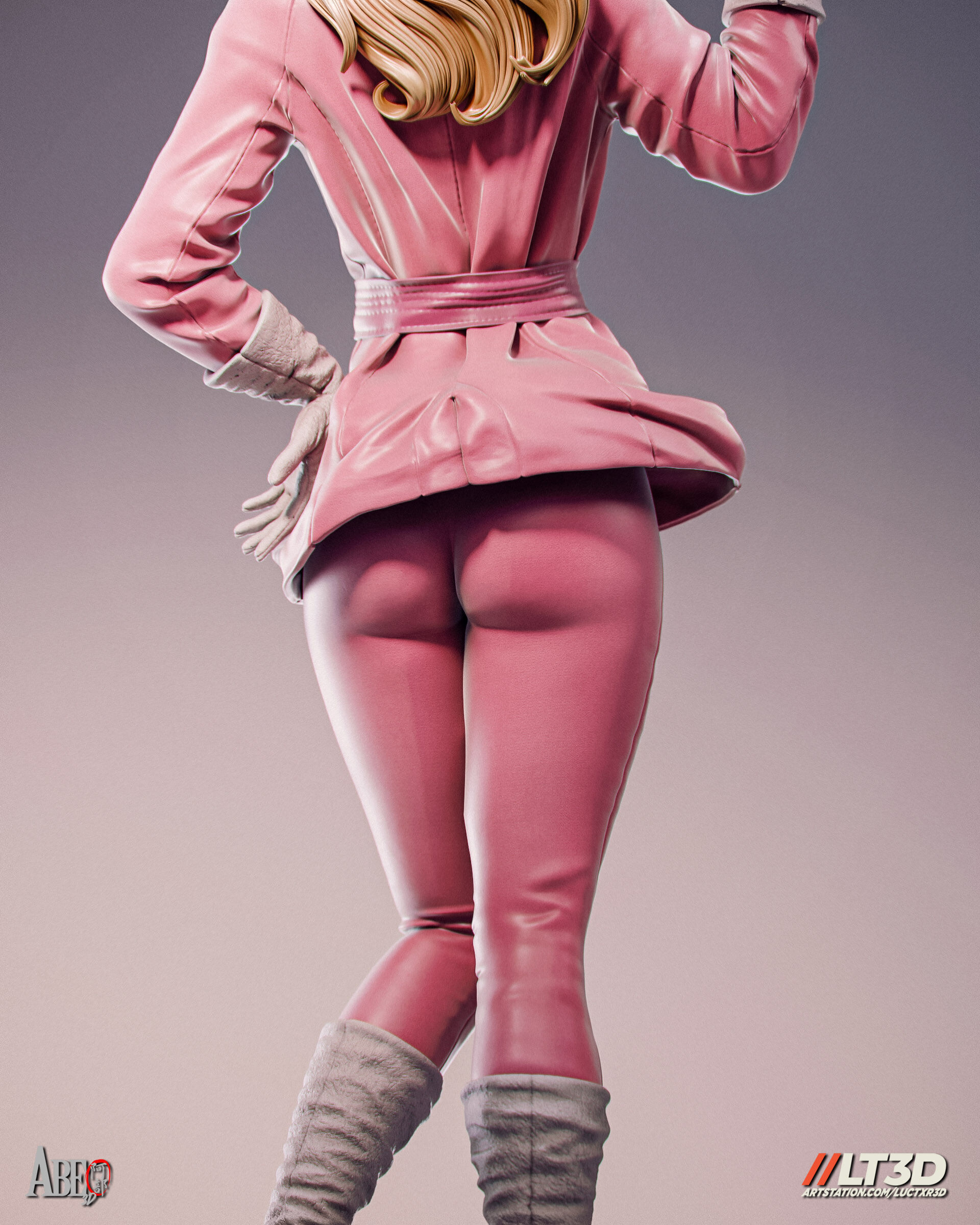 Penelope Pitstop 3D print model_17
