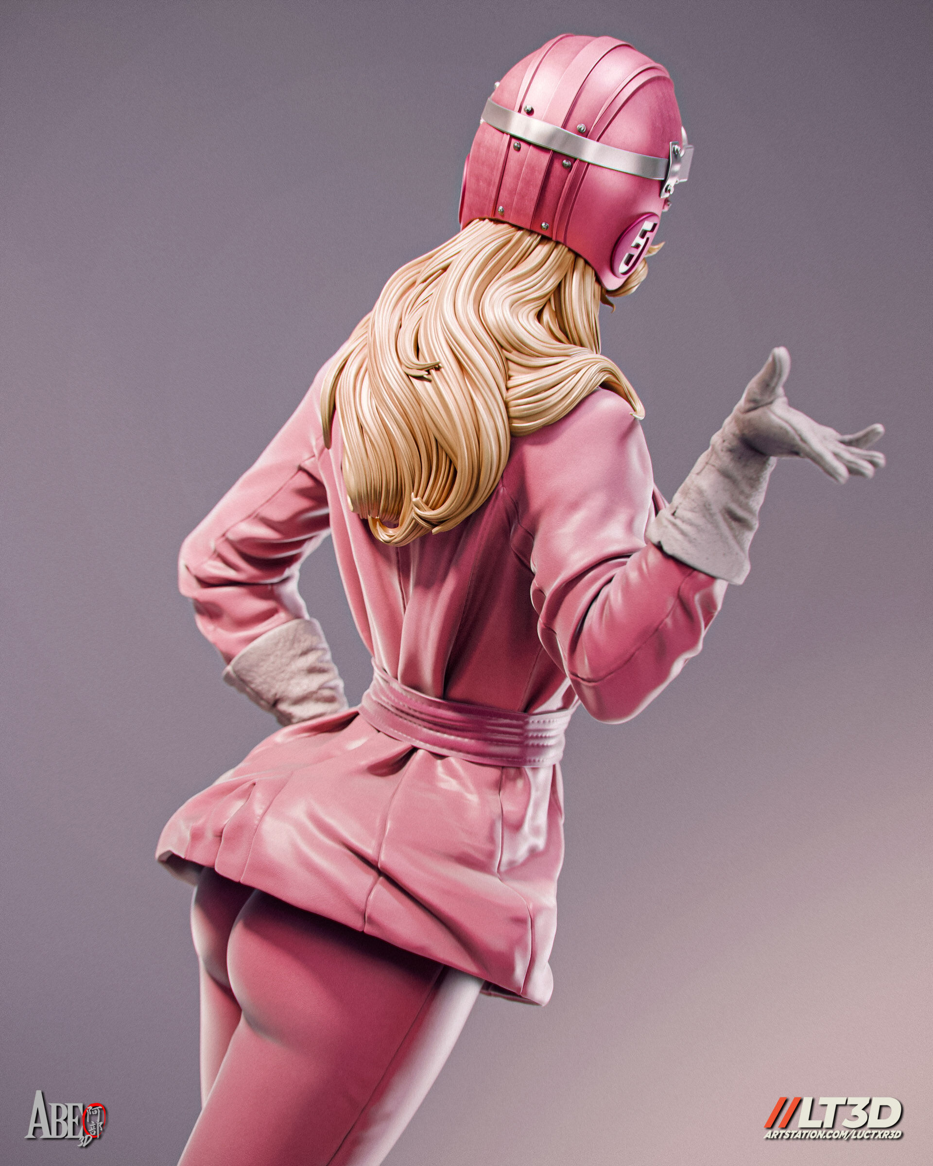 Penelope Pitstop 3D print model_19