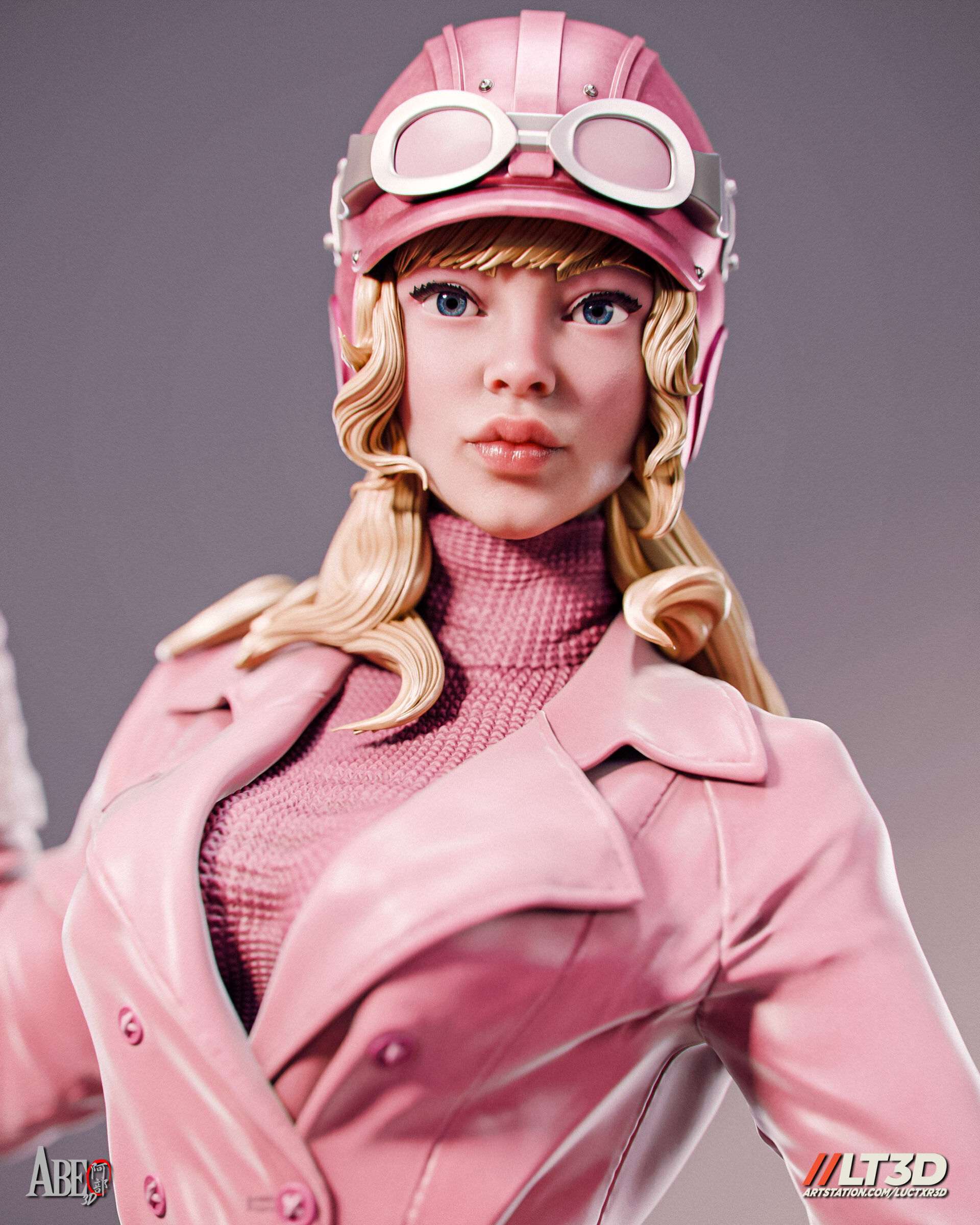 Penelope Pitstop 3D print model_7