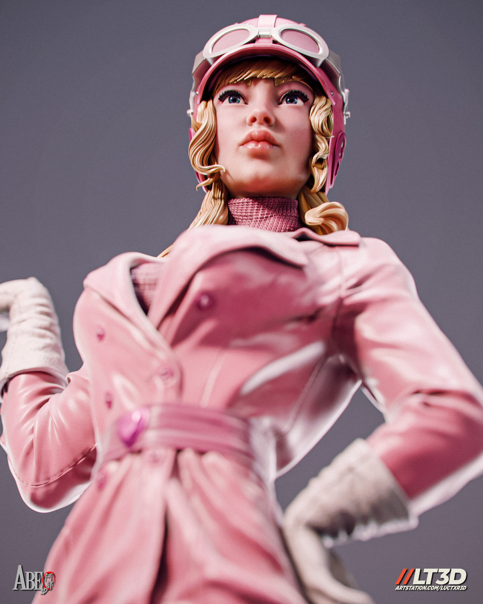 Penelope Pitstop 3D print model_10