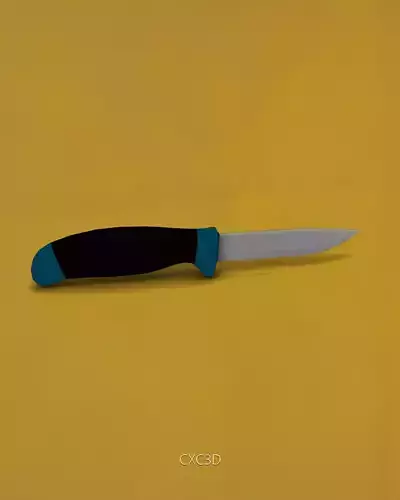 Knife Free Asset Free low-poly 3D model
