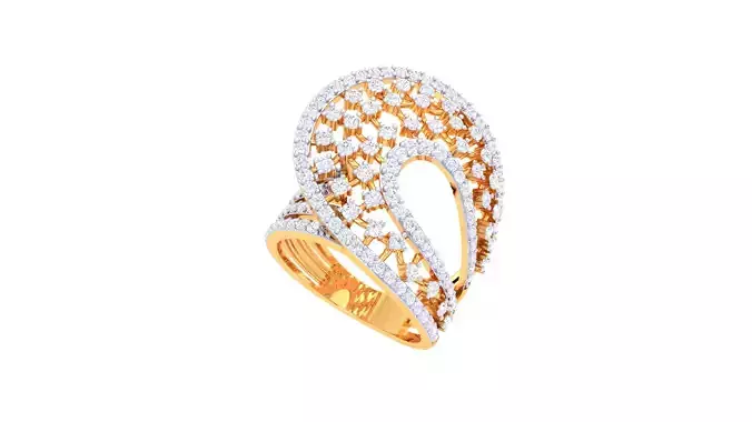 Women Ring  Render 3dm STL OBJ FBX Details