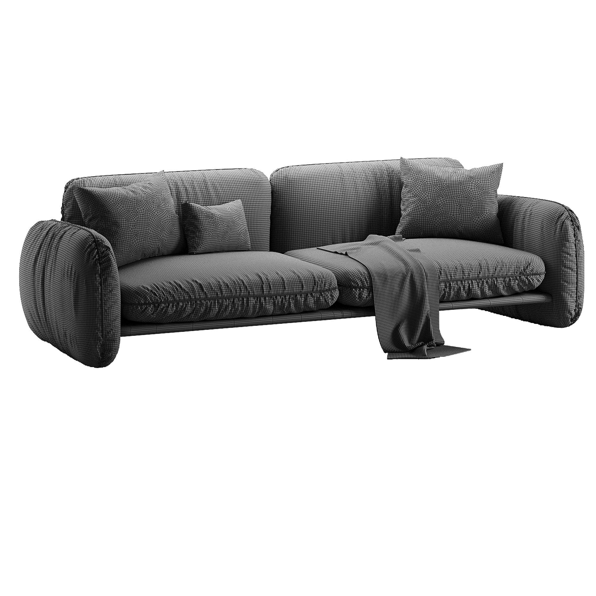 BRIGITTE sofa 3D model_4