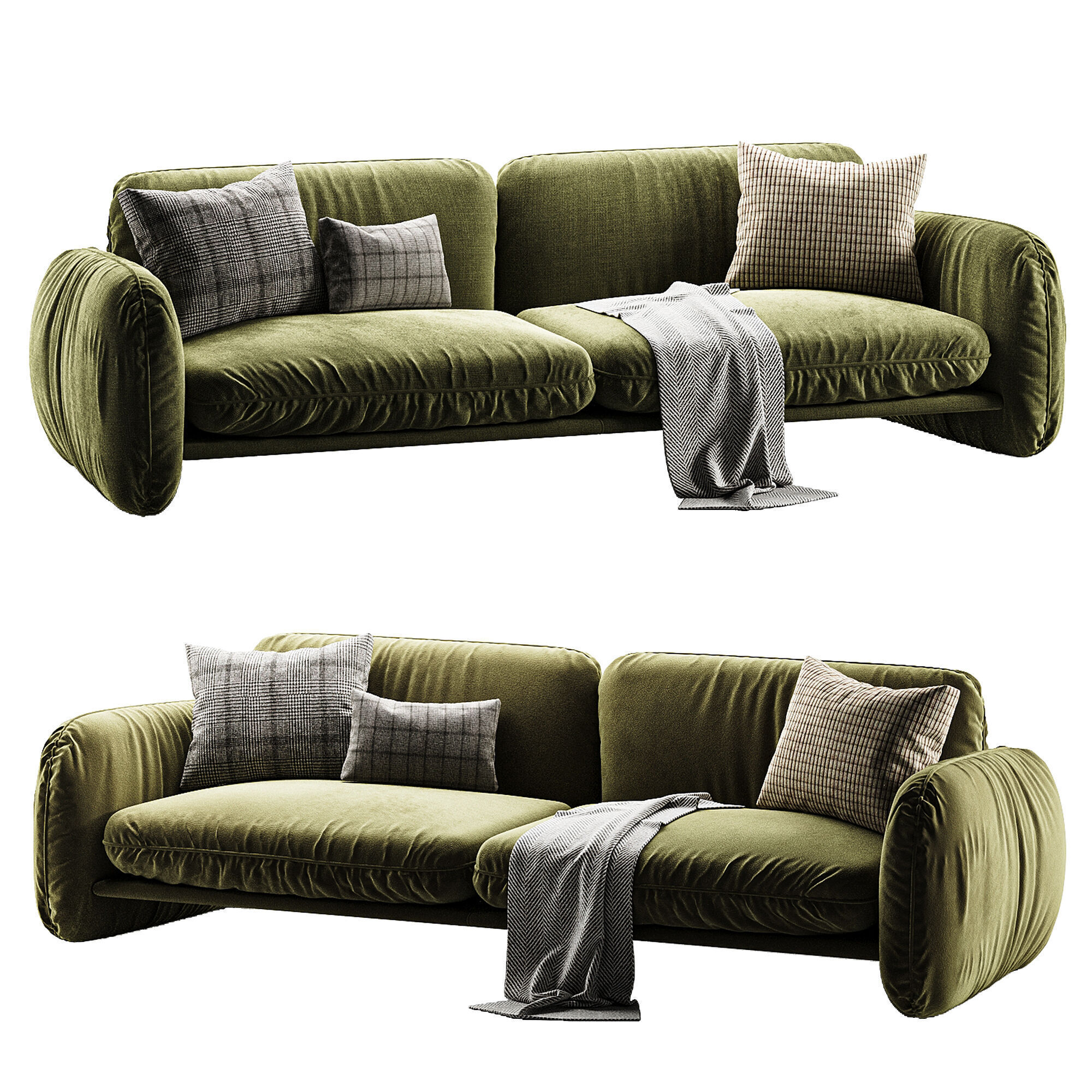 BRIGITTE sofa 3D model_2