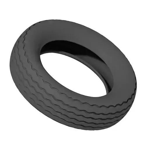 Exquisite Automotive Tyre 3D print model