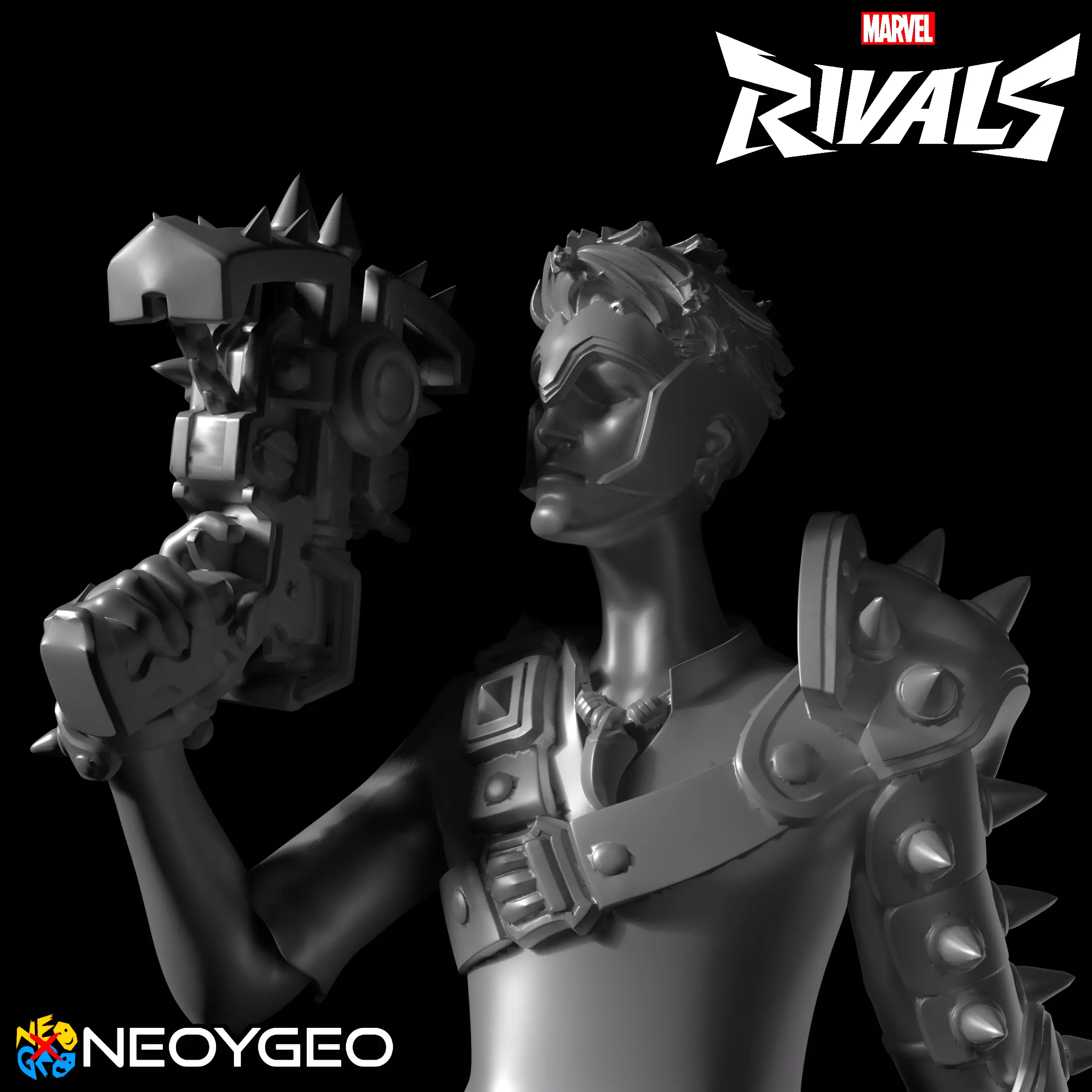 BRUCE BANNER GREEN SCAR - MARVEL RIVALS 3D print model
