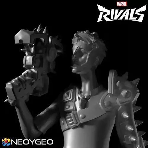 BRUCE BANNER GREEN SCAR - MARVEL RIVALS