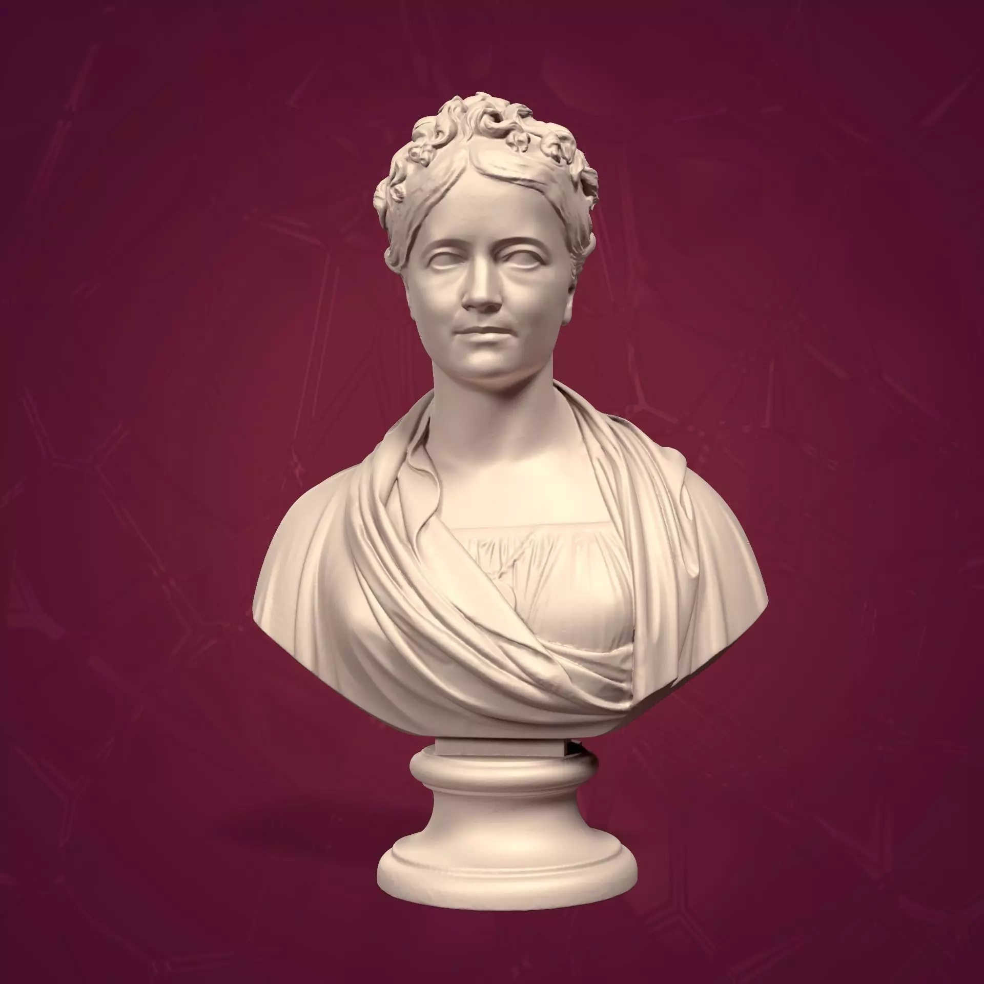 Unknown Carthaginian - Roman - Greek Woman Bust 3D print model