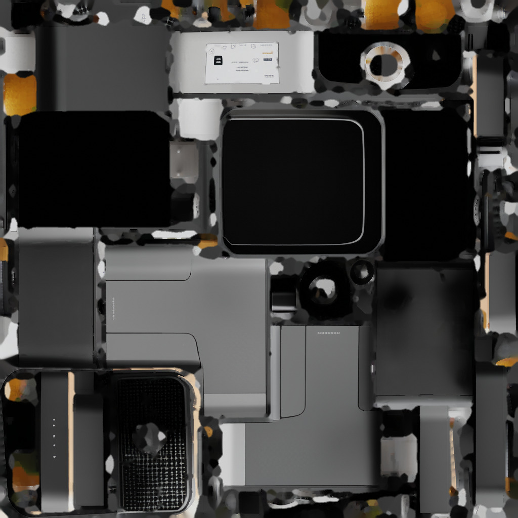 Modern Minimalist Coffee Machine 3D Model 3D model_12